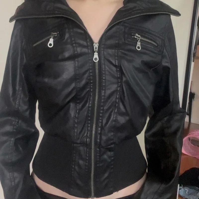 AltGoth Amercian Vintage Pu Leather Jacket Women Streetwear Harajuku Grunge Emo Alternative Grunge Zipper Casual Coats Female 39 S44a81ed87d354a7fa7ce4dcfd1260960h