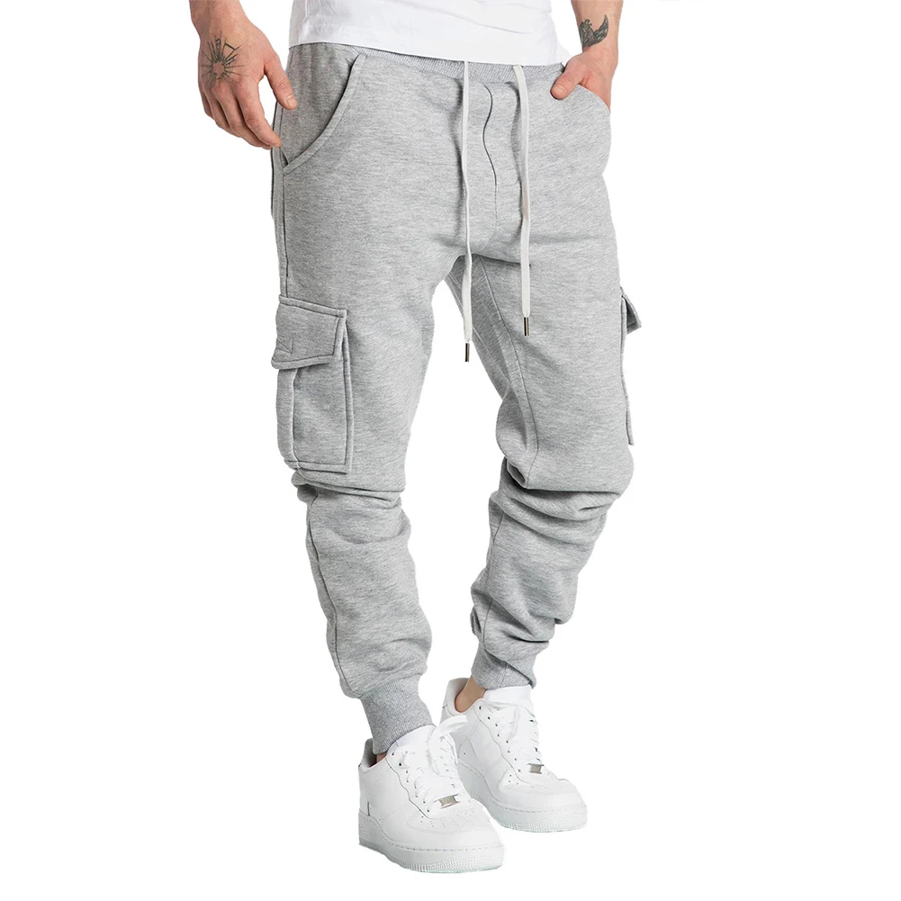 Casual Loose Man Cargo Pants Joggers Workout Breathable Multi Pockets Elastic Sweatpants Sports Trousers Pants Clothing For Men
Casual Loose Man Cargo Pants Joggers Workout Breathable Multi Pockets Elastic Sweatpants Sports Trousers Pants Clothing For Men
