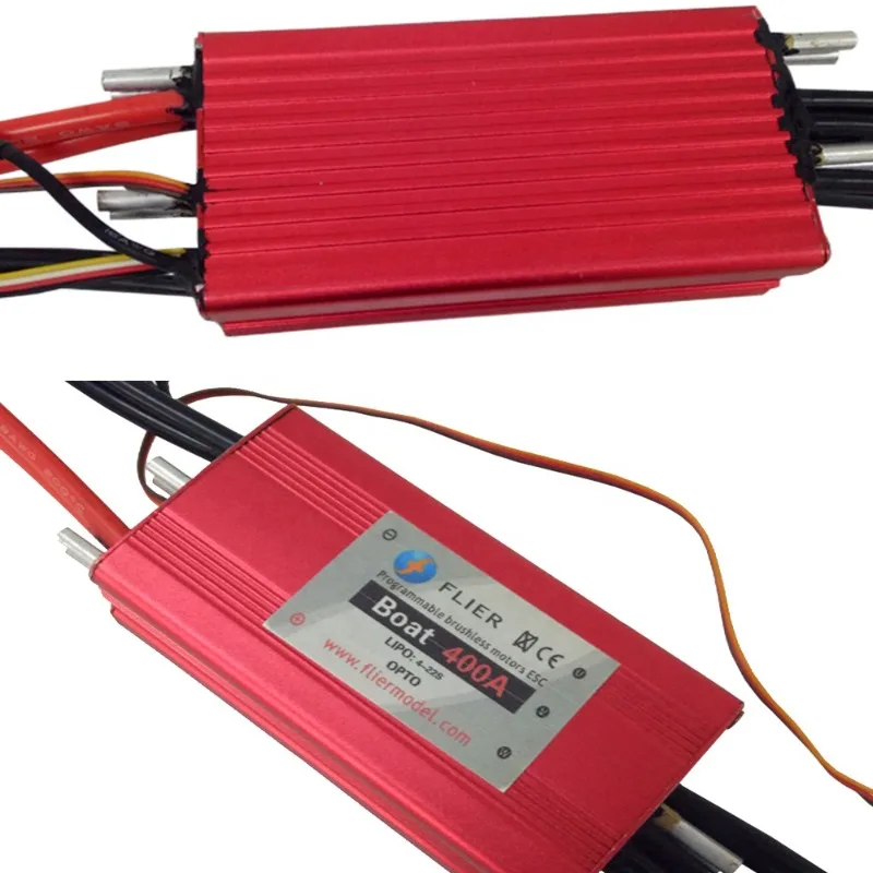 22S 400A Flier 90V RC Boat Brushless Speed Controller Motor Esc for Marine and Efoil
22S 400A Flier 90V RC Boat Brushless Speed Controller Motor Esc for Marine and Efoil
