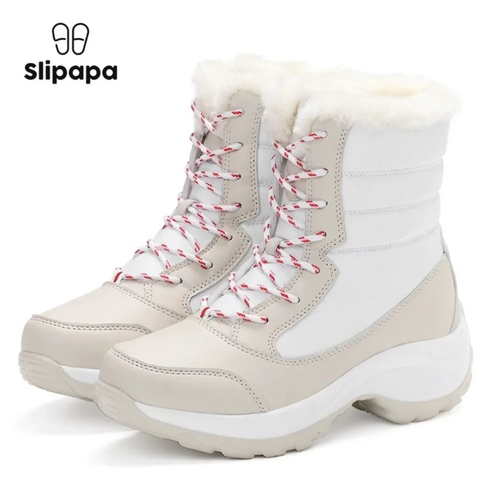 Women Boots Waterproof Boots Women Snow Boots Women Plush Warm Ankle Boots Women Lace Up Heels Boots Comfortable Ankle Shoes
Women Boots Waterproof Boots Women Snow Boots Women Plush Warm Ankle Boots Women Lace Up Heels Boots Comfortable Ankle Shoes