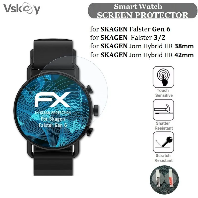 10 шт., защитная пленка для экрана умных часов Skagen Falster Gen 6/3/2 Jorn Hybrid HR 42 мм 38 мм
10 шт., защитная пленка для экрана умных часов Skagen Falster Gen 6/3/2 Jorn Hybrid HR 42 мм 38 мм