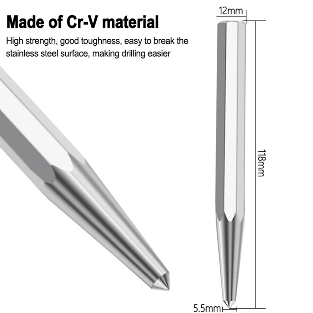 1Pc Punch Positioner Center Hardness Positioning Punching Hole Drilling Positioner Cone Punching Tip Tool Accessories
1Pc Punch Positioner Center Hardness Positioning Punching Hole Drilling Positioner Cone Punching Tip Tool Accessories