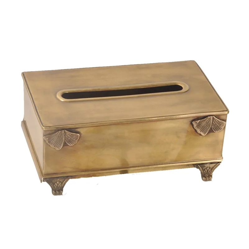Carved Pure Copper Tissue Box Vintage Hotel Club Paper Extraction Box Light Luxury High-End Living Room Home
Carved Pure Copper Tissue Box Vintage Hotel Club Paper Extraction Box Light Luxury High-End Living Room Home