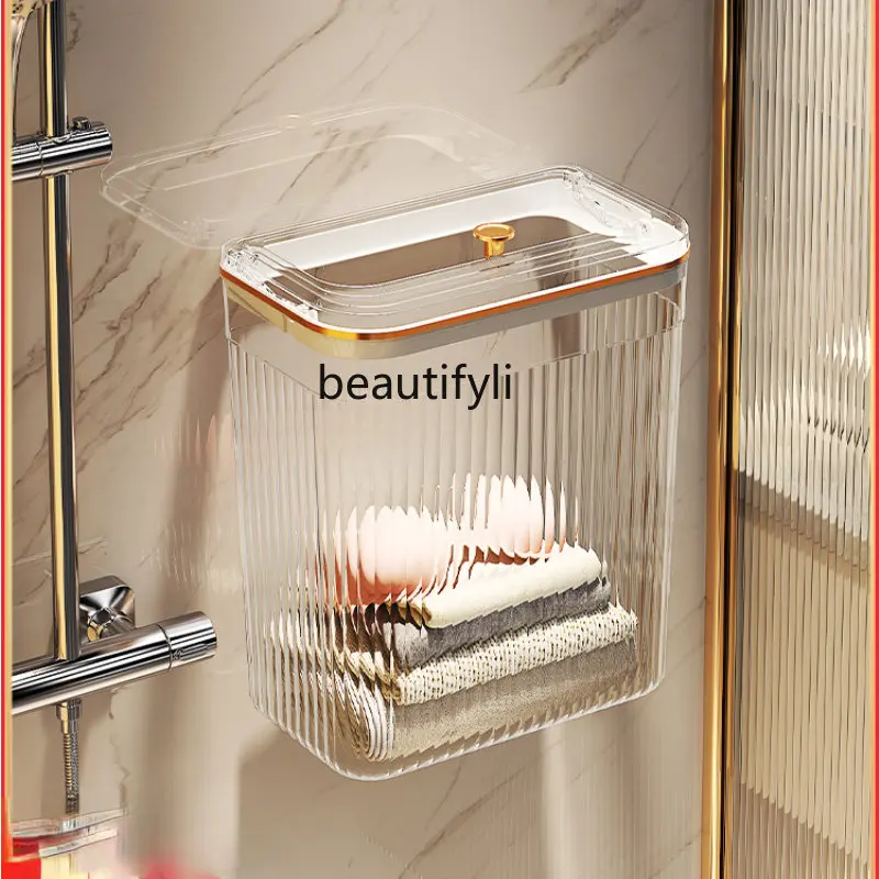 yj Punch-Free Bathroom Storage Rack Bathroom Transparent Clothes Laundry Basket Toilet Storage Rack
yj Punch-Free Bathroom Storage Rack Bathroom Transparent Clothes Laundry Basket Toilet Storage Rack