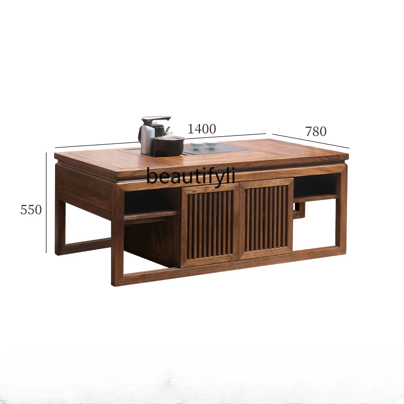 New Chinese Style Solid Wood Tea Table Zen Tea Burning Stone Tea Table Tea Table with Kettle
New Chinese Style Solid Wood Tea Table Zen Tea Burning Stone Tea Table Tea Table with Kettle
