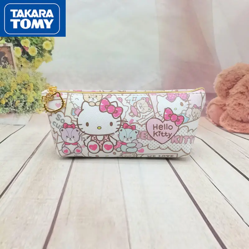 TAKARA TOMY 2022 Cartoon Cute Hello Kitty Stationery Bag Girls Student Zipper Pencil Bag Storage Bag
TAKARA TOMY 2022 Cartoon Cute Hello Kitty Stationery Bag Girls Student Zipper Pencil Bag Storage Bag