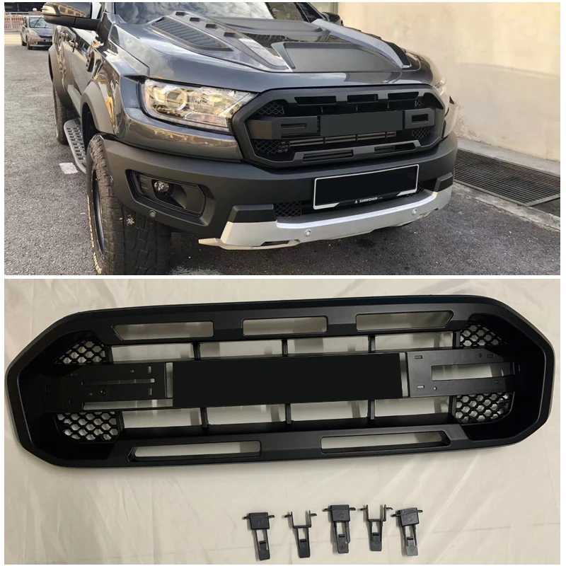 For Ford RANGE T8 2018 2019 2020 PX MKIII MK3 XL XL XLS XLT Limited Car Styling Front Grille Bumper Mesh Mask Cover Grill Grills
For Ford RANGE T8 2018 2019 2020 PX MKIII MK3 XL XL XLS XLT Limited Car Styling Front Grille Bumper Mesh Mask Cover Grill Grills