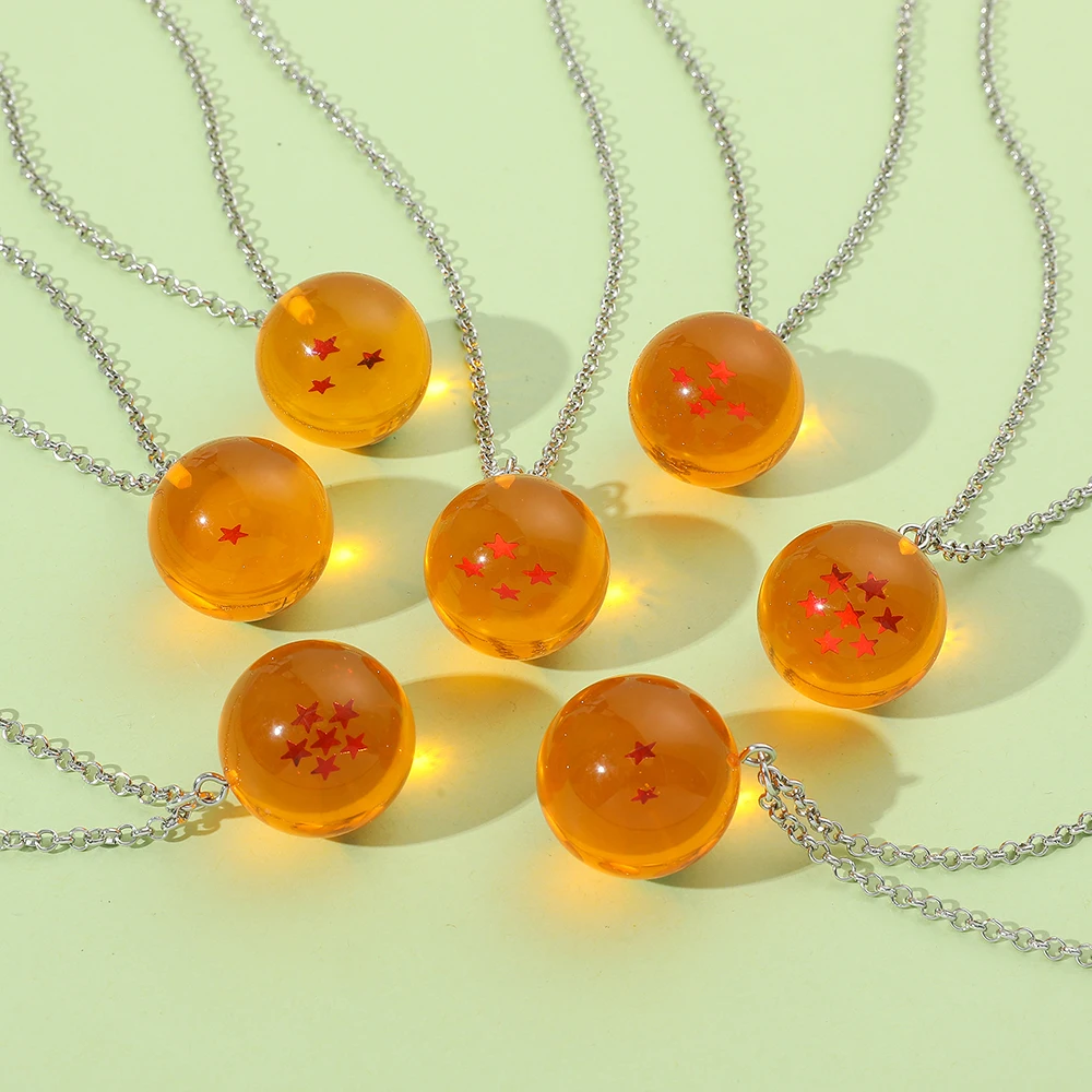 Anime Dragon 1-7 Stars Ocean Ball Necklace Wukong Bead Pendant Jewelry Cosplay Props Gifts
Anime Dragon 1-7 Stars Ocean Ball Necklace Wukong Bead Pendant Jewelry Cosplay Props Gifts