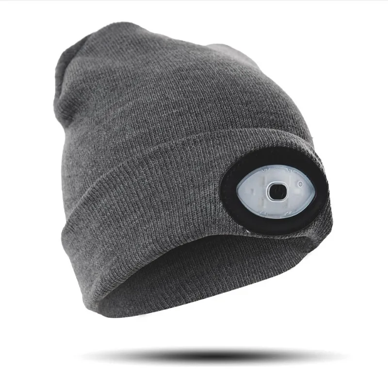Mountaineering night fishing LED luminous thermal hat night repair beanie beanie plain color autumn and winter night hat
Mountaineering night fishing LED luminous thermal hat night repair beanie beanie plain color autumn and winter night hat