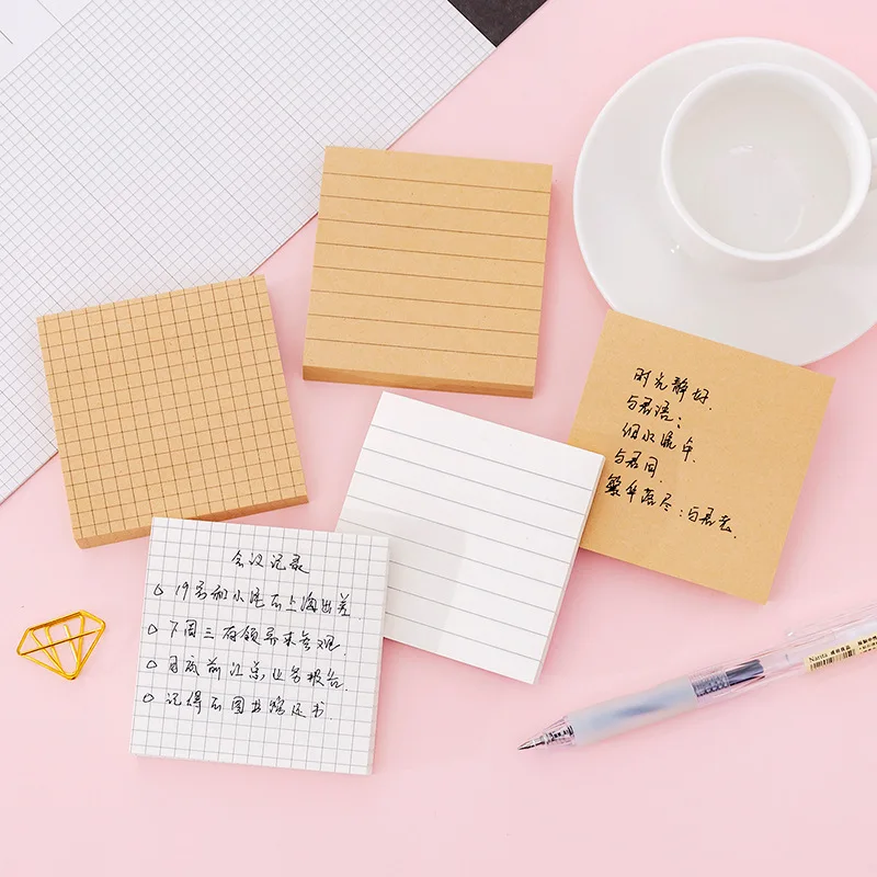 24 pcs/lot Creative Kraft Paper Memo Pad Sticky Notes Cute N Times Stationery Label Notepad Bookmark Post School Supplies
24 pcs/lot Creative Kraft Paper Memo Pad Sticky Notes Cute N Times Stationery Label Notepad Bookmark Post School Supplies