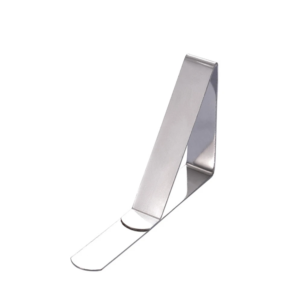 Table Clamps Tablecloth Holder High Quality Outdoor Dining Supplies Silver 7.2*4.6*1.2cm For Home Picnics Party
Table Clamps Tablecloth Holder High Quality Outdoor Dining Supplies Silver 7.2*4.6*1.2cm For Home Picnics Party