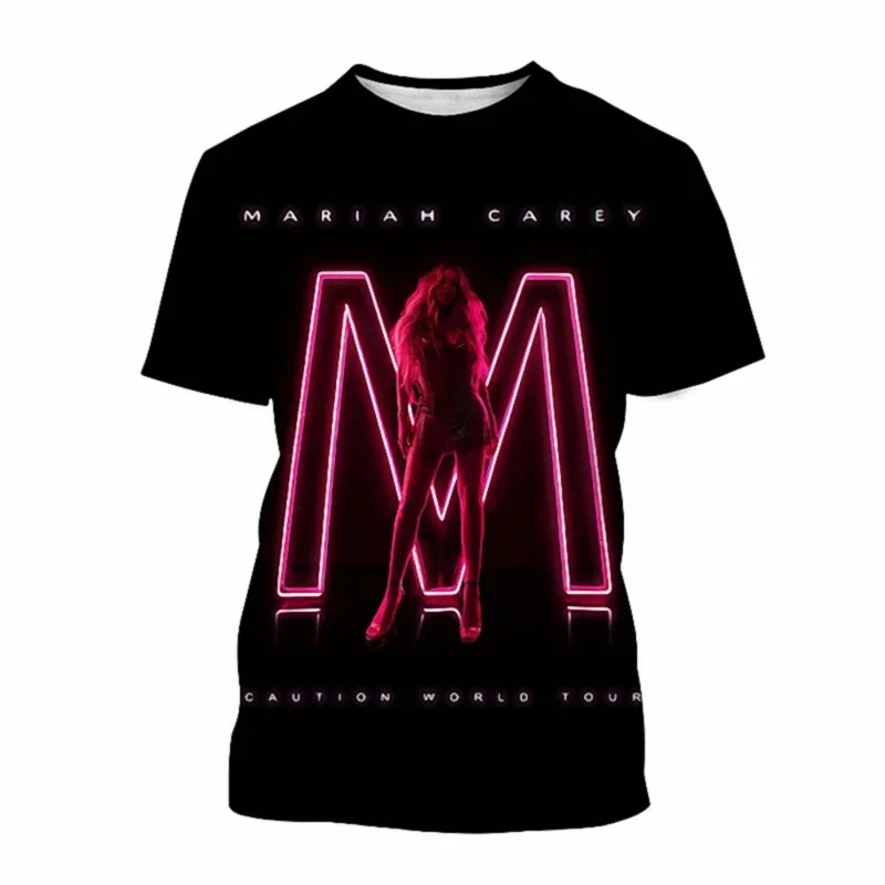Mariah Carey 3D Printed T Shirt Men Women Summer Fashion Casual Short Sleeve Tshirt Harajuku Streetwear Oversized T-shirt
Mariah Carey 3D Printed T Shirt Men Women Summer Fashion Casual Short Sleeve Tshirt Harajuku Streetwear Oversized T-shirt