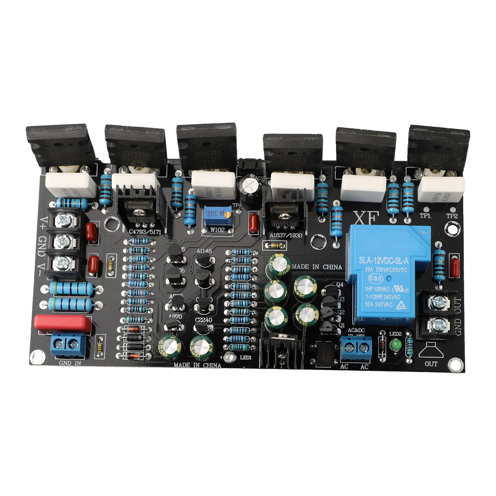 300W Mono Power Loudspeaker Board Module 1943+5200 High Power Tube Amp Board 300W Without Distortion Power Loudspeaker Board
300W Mono Power Loudspeaker Board Module 1943+5200 High Power Tube Amp Board 300W Without Distortion Power Loudspeaker Board