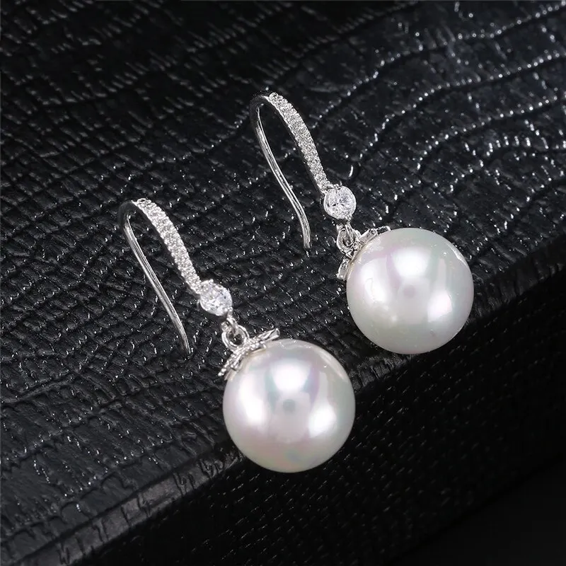 Fashion Water Drop Pearl Zircon Dangle Earrings for Women Bridesmaid Wedding Jewelry 3 Mallzona S44bc4beaffc1454885a6694ce25500e0b Fashion Water Drop Pearl Zircon Dangle Earrings for Women Bridesmaid Wedding Jewelry Mallzona
