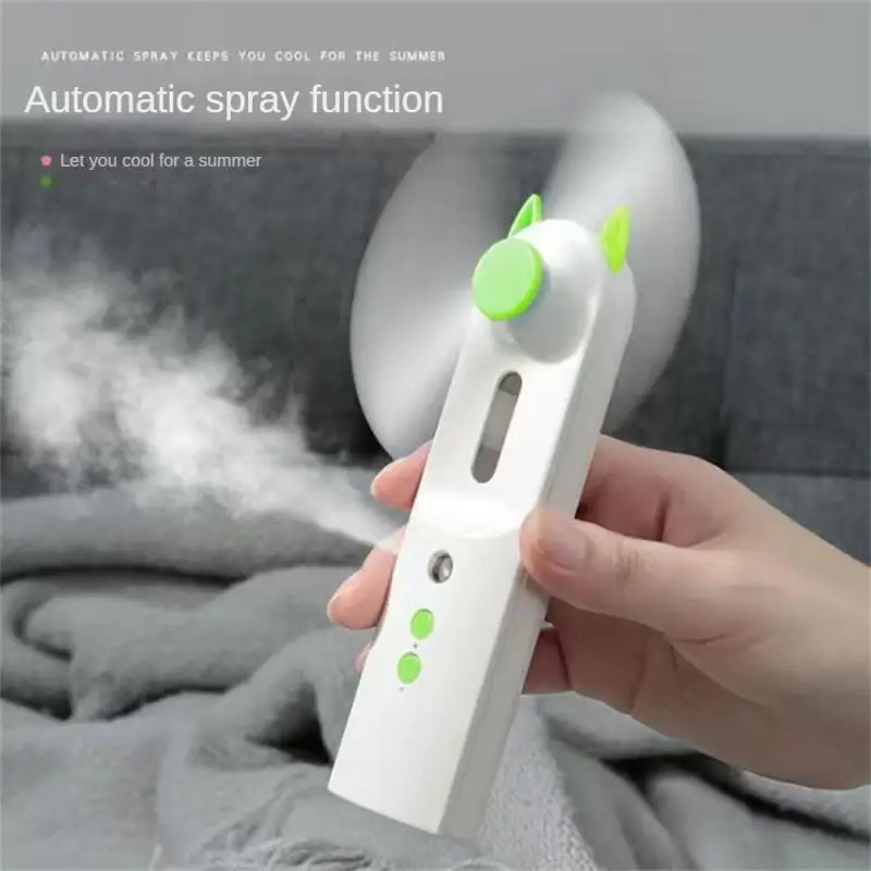 Water Replenishing Spray Handheld Mini Fan Comfortable At One Speed Soft Fan Blades Moisturizing Dehydrated Skin Portable Fan
Water Replenishing Spray Handheld Mini Fan Comfortable At One Speed Soft Fan Blades Moisturizing Dehydrated Skin Portable Fan
