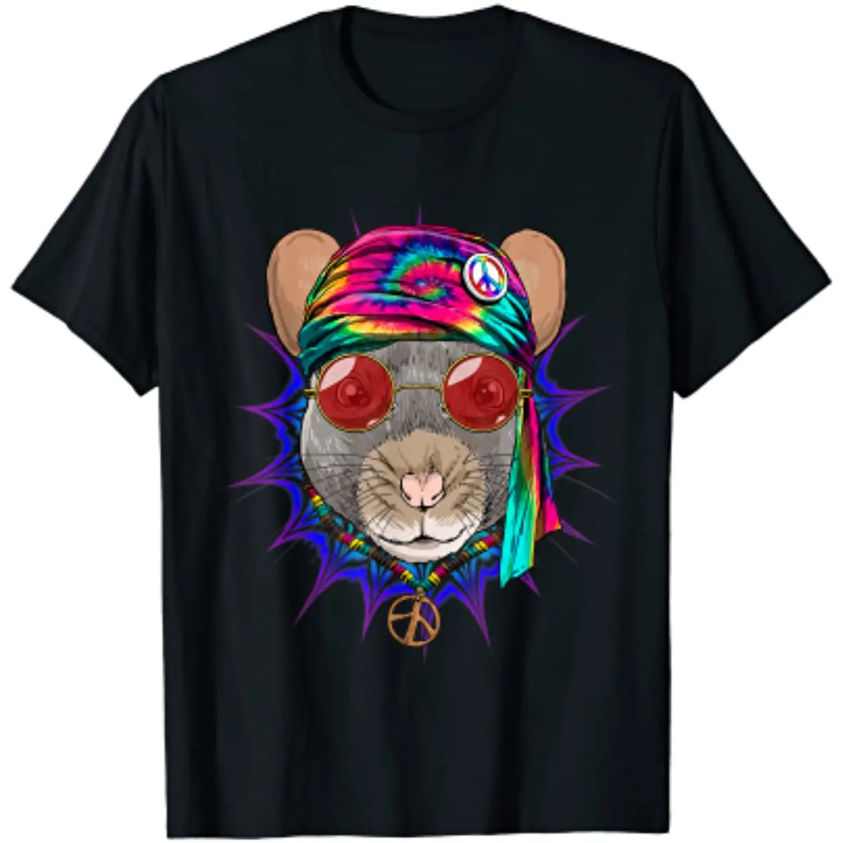 Hippie Rat Mouse Tie Dye Peace Sign Psychedelic Animal Lover T-Shirt Cotton Four Seasons Daily Tees Men Clothing T Shirts
Hippie Rat Mouse Tie Dye Peace Sign Psychedelic Animal Lover T-Shirt Cotton Four Seasons Daily Tees Men Clothing T Shirts