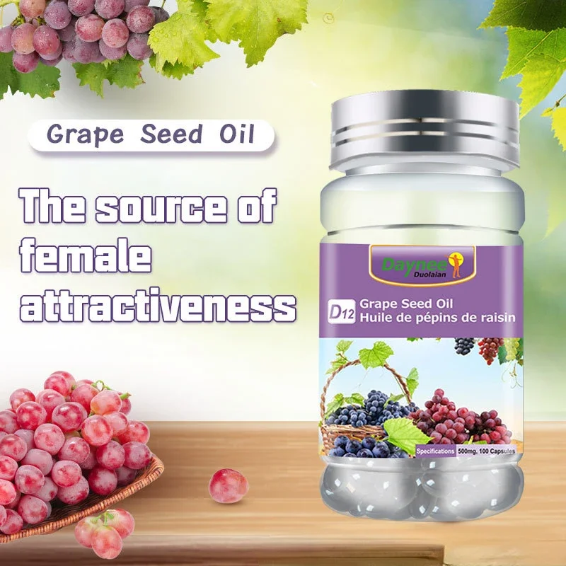 

Мягкие капсулы витамина е из виноградных косточек для сопротивления окислению клеток, защиты здоровья, повышения иммунитета и восстановления жизненной силы