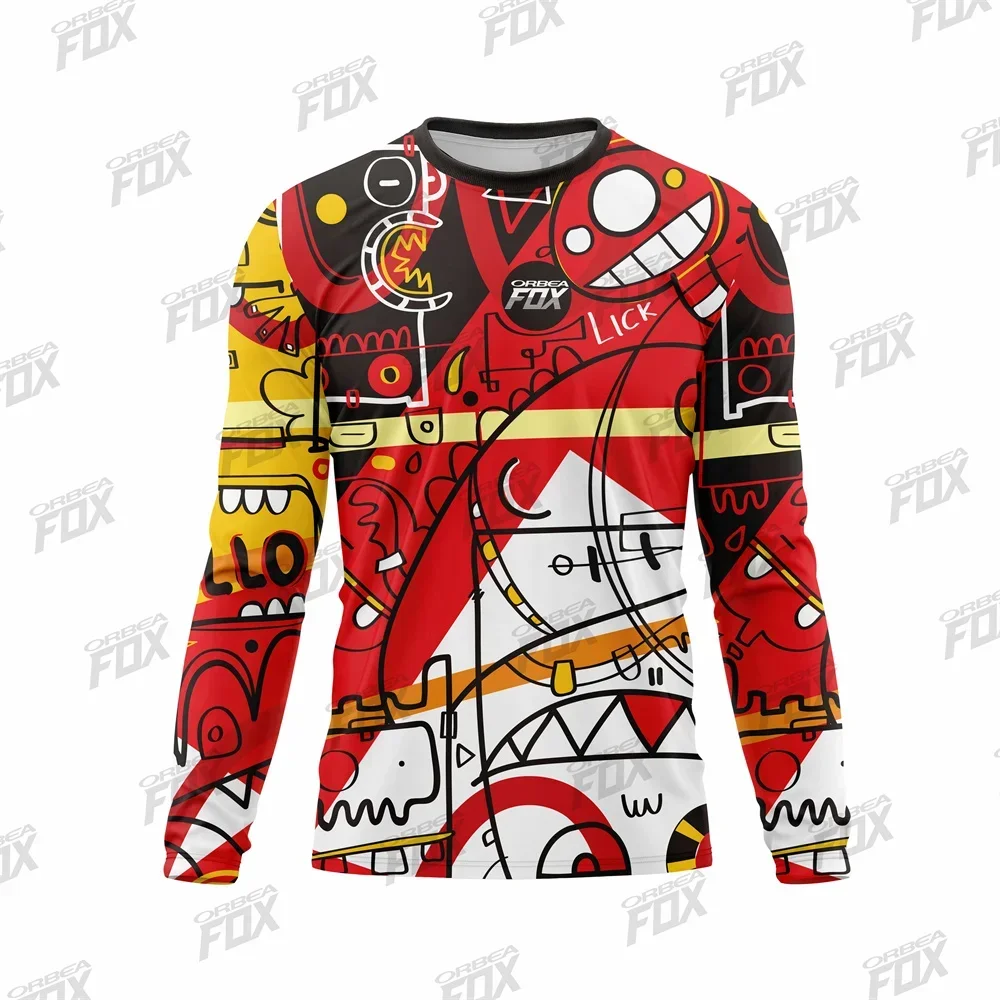 ORBEA FOX 2023 Cycling Jersey Long Sleeve Motocross MTB Downhill Mountain Bike DH Maillot Ciclismo Quick Drying Jersey Shirt 02
ORBEA FOX 2023 Cycling Jersey Long Sleeve Motocross MTB Downhill Mountain Bike DH Maillot Ciclismo Quick Drying Jersey Shirt 02