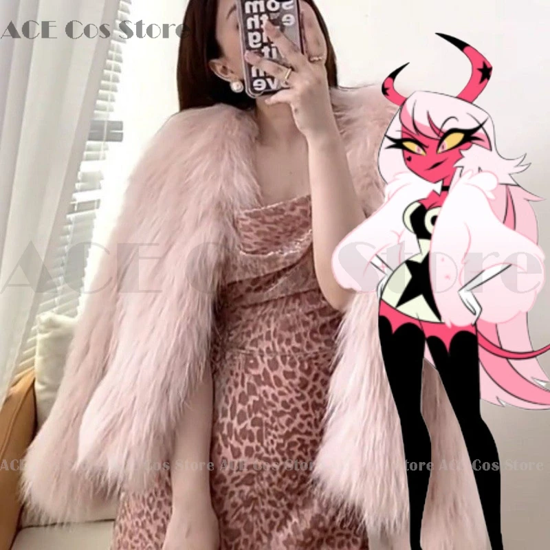 

Helluva Verosika Mayday Cosplay Coat Costume Boss Hazbin Uniform Suit Women Demon Hotel Halloween Carnival Sexy Anime Cosplay