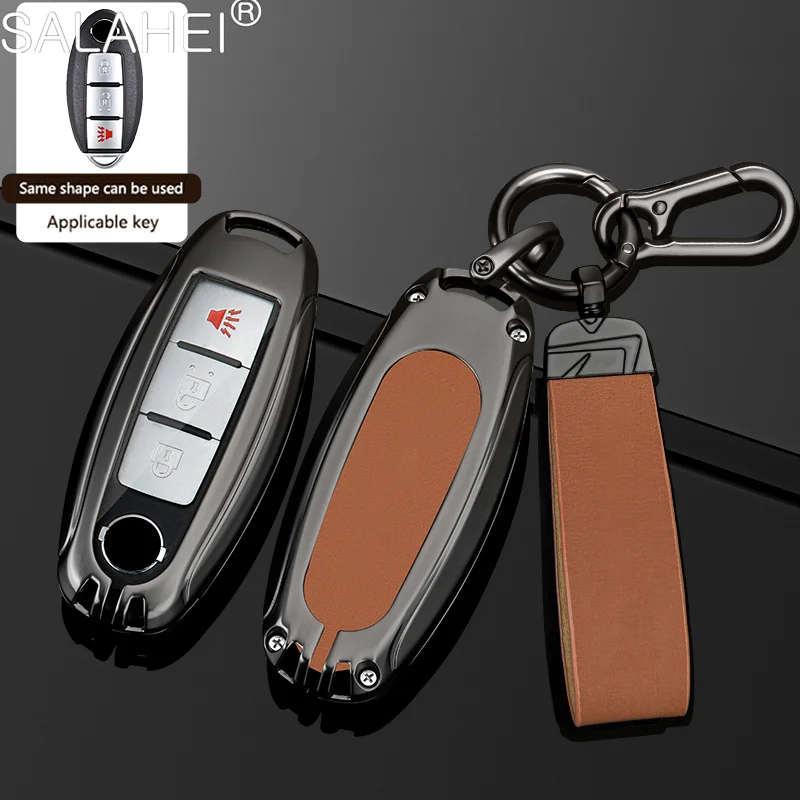 Leather Car Remote Key Case Cover For Nissan Leaf Juke Micra Qashqai J10 X-Trail T32 Versa Patrol Tiida Pathfinder Accessories
Leather Car Remote Key Case Cover For Nissan Leaf Juke Micra Qashqai J10 X-Trail T32 Versa Patrol Tiida Pathfinder Accessories