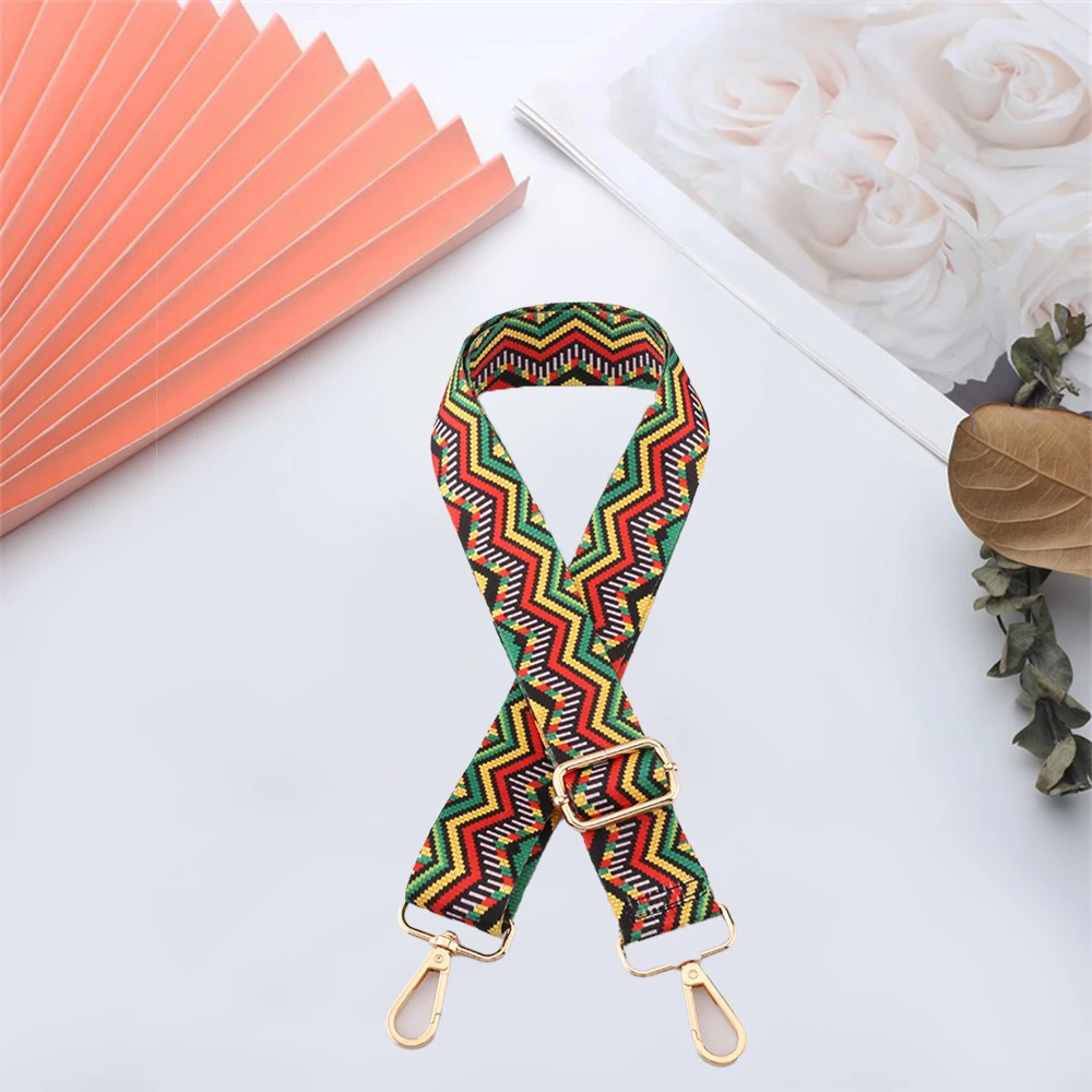 Wide Bag Strap Handles For Making Bags Widening Thickening Ethnic Colourful Crossbody Adjustable Accessories for Handbag Strap
Wide Bag Strap Handles For Making Bags Widening Thickening Ethnic Colourful Crossbody Adjustable Accessories for Handbag Strap
