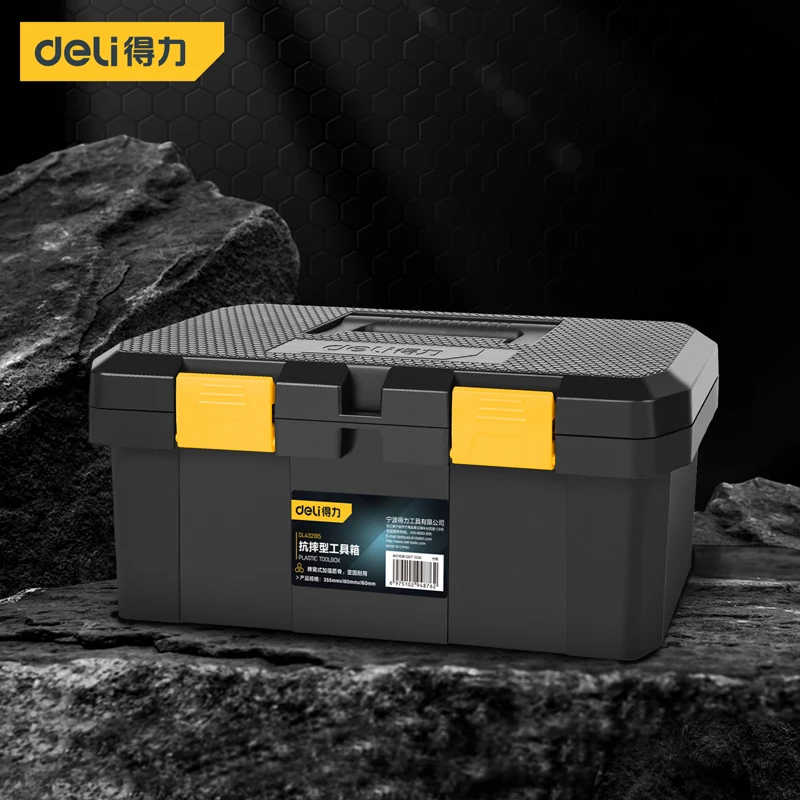 12/15/18inch Portable Tool Box Multipurpose Plastic Tools Storage Box with Handle Two-Layer Tool Organizer Box Anti-fall Toolbox
12/15/18inch Portable Tool Box Multipurpose Plastic Tools Storage Box with Handle Two-Layer Tool Organizer Box Anti-fall Toolbox