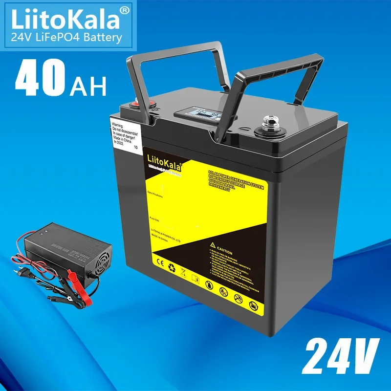 

Аккумуляторные батареи LiitoKala, 24 В, 30 А · ч, 40 А · ч, для 8S, 29,2 в