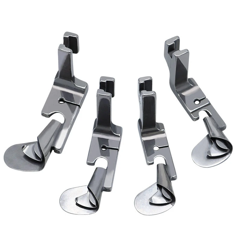 1 PCS Industrial Sewing Machine Curved Hemming Foot Silk Chiffon Skirt Crimping Presser Foot Hem Pull Tube Presser Foot
1 PCS Industrial Sewing Machine Curved Hemming Foot Silk Chiffon Skirt Crimping Presser Foot Hem Pull Tube Presser Foot