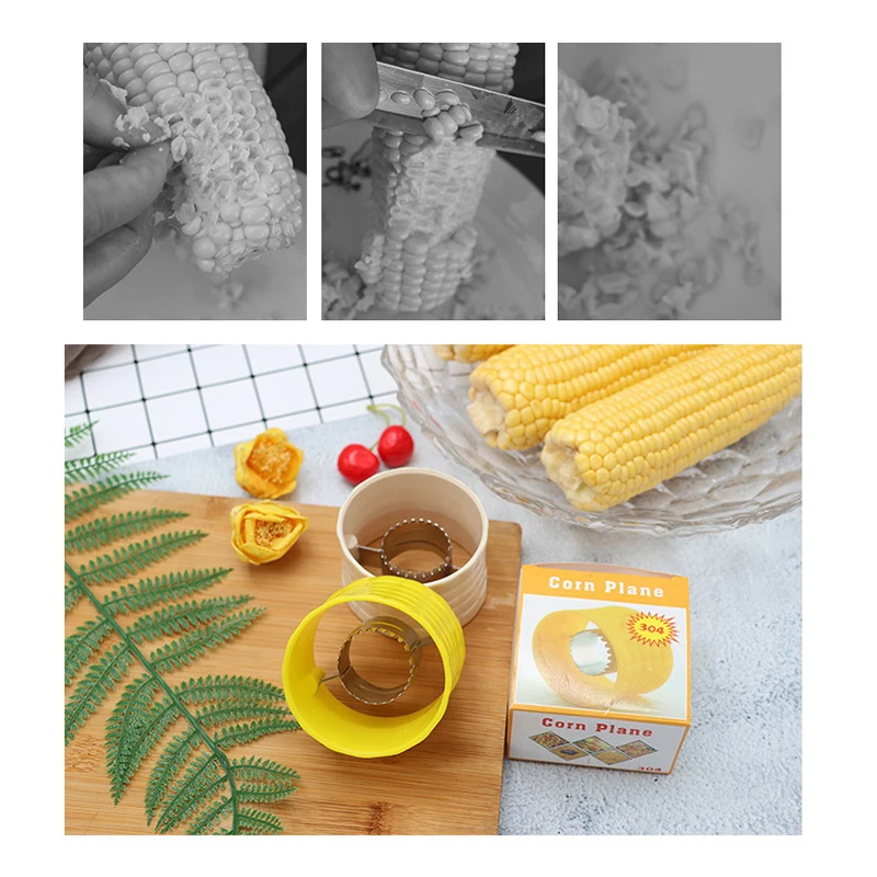 3 Colors Corn Stripper Peeler Cob Cutter Thresher Corn Stripper Fruit Vegetable Cooking Tools Kitchen Accessories Cob Remover
3 Colors Corn Stripper Peeler Cob Cutter Thresher Corn Stripper Fruit Vegetable Cooking Tools Kitchen Accessories Cob Remover