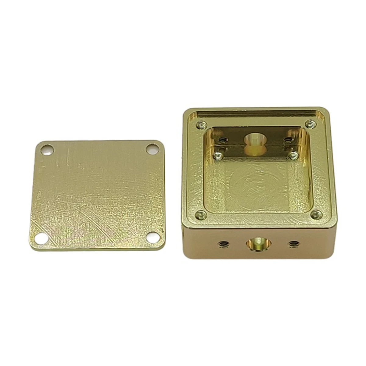 

Защитный корпус из алюминия блок RF электромагнитный Золотой проводящий оксид