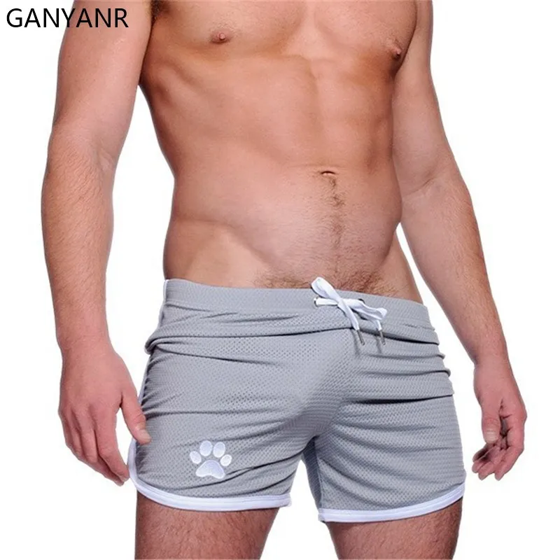 

GANYANR Running Shorts Men Sport Crossfit Gym Training Basketball Sportswear Leggings Soccer Workout Jogging Fitness quick dry