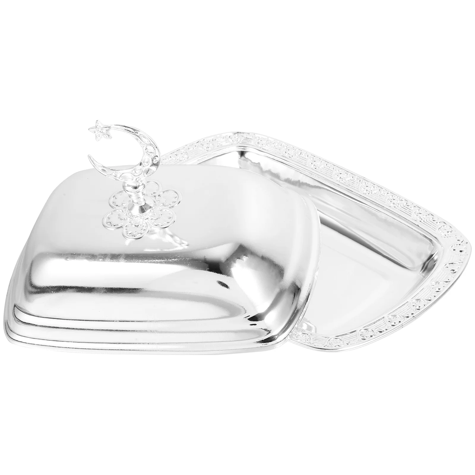Vintage Disc Butter Dish with Lid Container Exquisite Tray Kitchen Storage Iron Home Plate
Vintage Disc Butter Dish with Lid Container Exquisite Tray Kitchen Storage Iron Home Plate