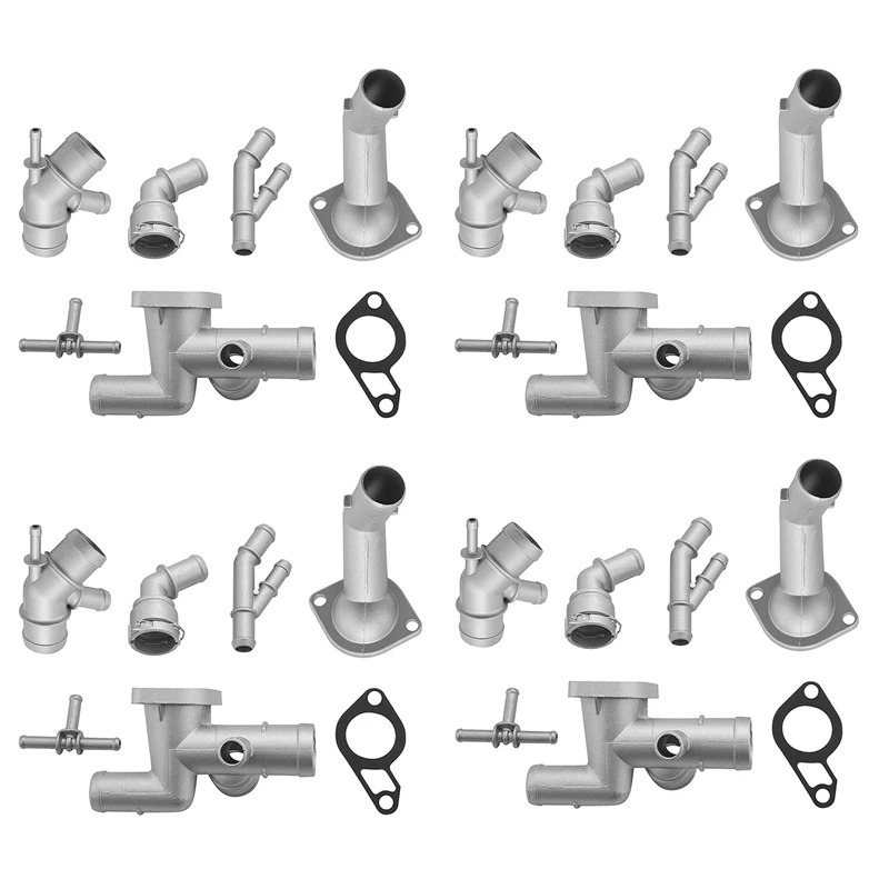 28Pcs Aluminium Coolant Flange Hose Connector Kits 06A121133J For Golf MK4 Jetta TT Seat Parts 1J0121087C 06A121121C
28Pcs Aluminium Coolant Flange Hose Connector Kits 06A121133J For Golf MK4 Jetta TT Seat Parts 1J0121087C 06A121121C
