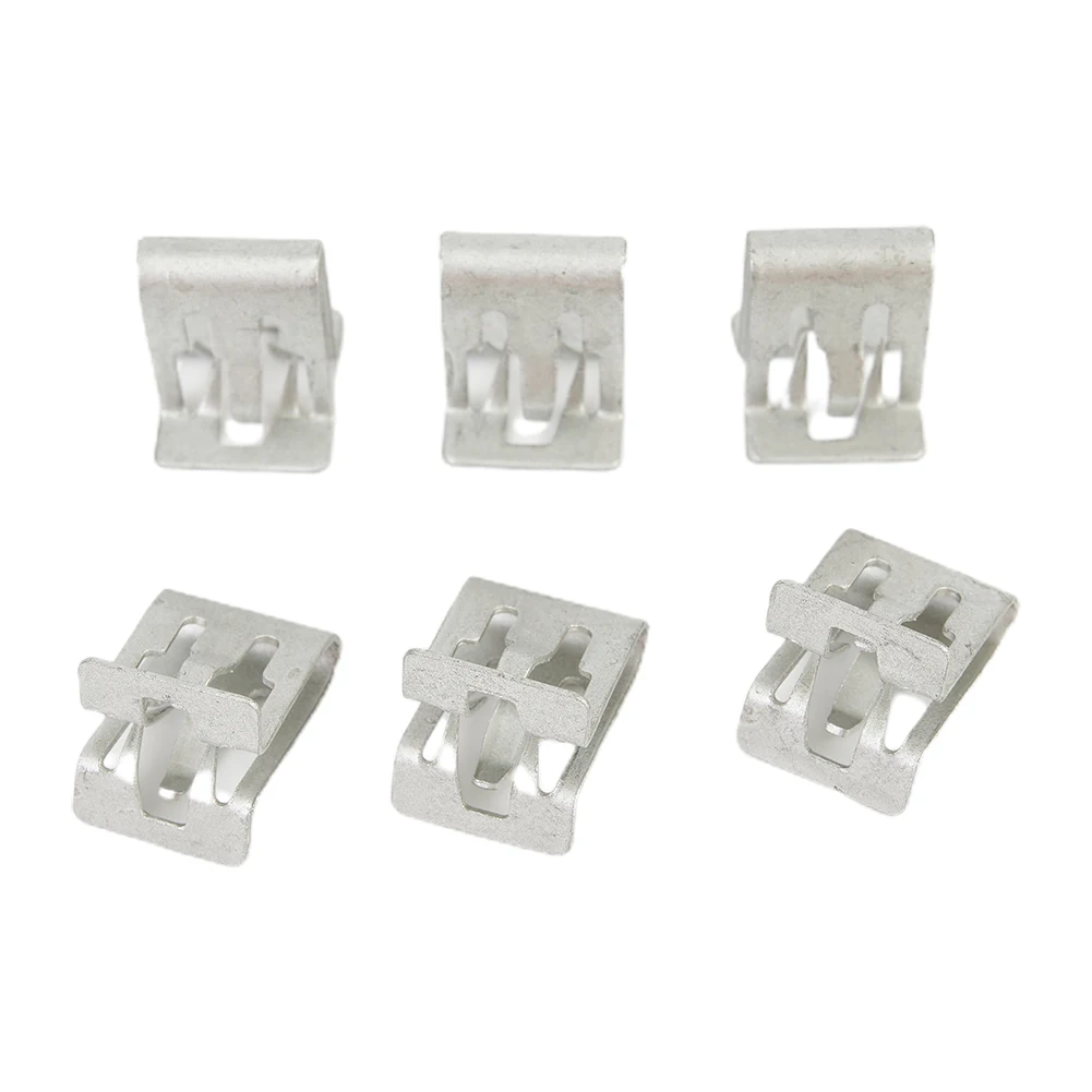10pcs Metal Retainer Clip Fixing Wires Cables On Car Door Dashboard Trim Clip For Car Fastener Silver Clip Auto Accessories
10pcs Metal Retainer Clip Fixing Wires Cables On Car Door Dashboard Trim Clip For Car Fastener Silver Clip Auto Accessories