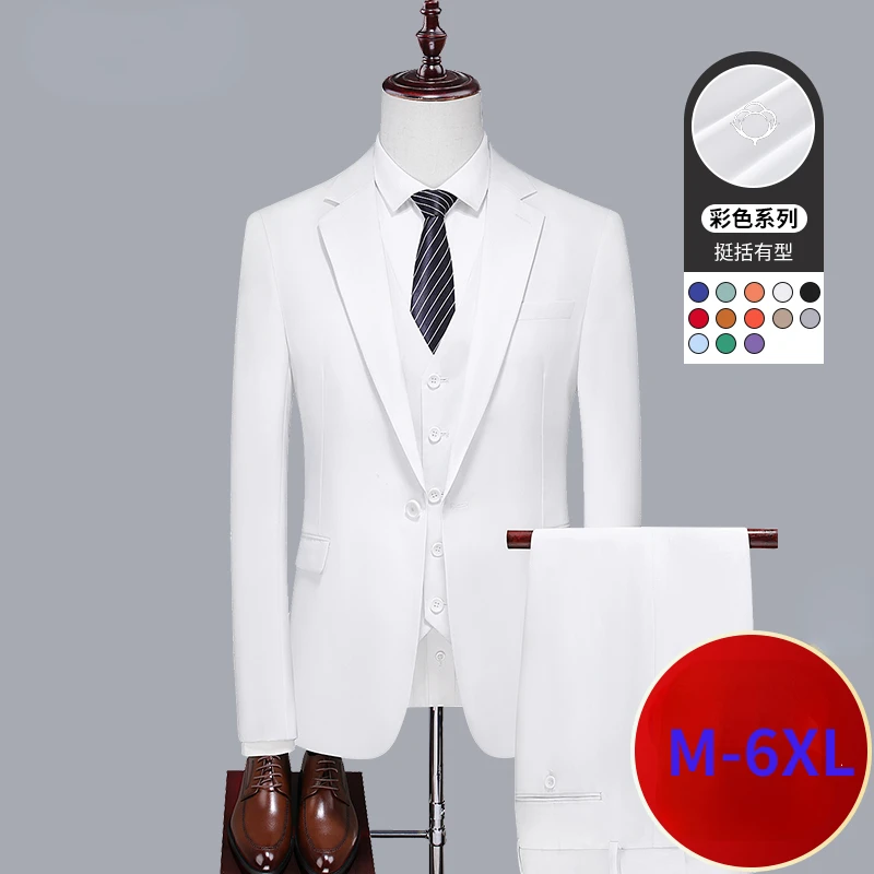 new arrival fashion high quality Groom's business casual suit three piece men's spring summer size M L XL 2XL 3XL 4XL 5XL 6XL
new arrival fashion high quality Groom's business casual suit three piece men's spring summer size M L XL 2XL 3XL 4XL 5XL 6XL
