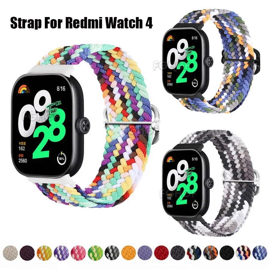 Ремешок сменный нейлоновый для Xiaomi Redmi Watch 4, браслет на запястье, аксессуары для смарт-часов
Ремешок сменный нейлоновый для Xiaomi Redmi Watch 4, браслет на запястье, аксессуары для смарт-часов