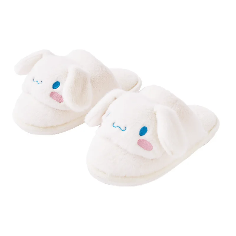 Sanrio Cotton Slippers Anime Slippers with Moving Ears Kawaii Cinnamoroll Home Warm Soft Sole Thickened Slippers Cute Girl Gift
Sanrio Cotton Slippers Anime Slippers with Moving Ears Kawaii Cinnamoroll Home Warm Soft Sole Thickened Slippers Cute Girl Gift
