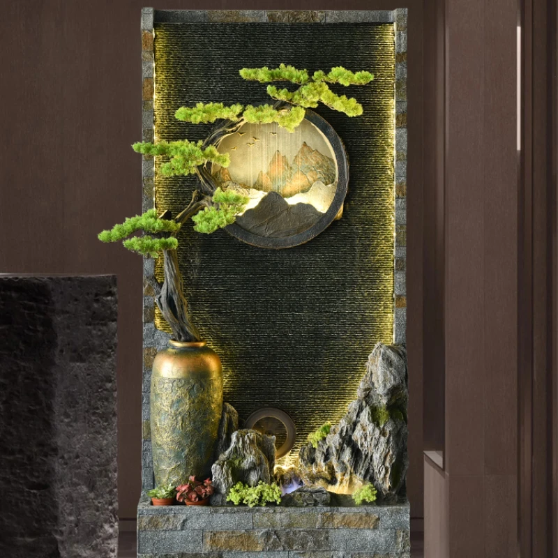 Вход в вестибюль отель напольный фонтан Ландшафтные украшения 
Вход в вестибюль отель напольный фонтан Ландшафтные украшения