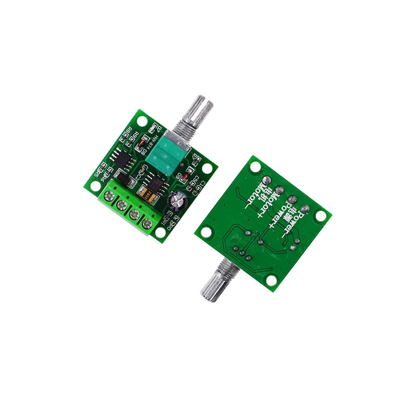 ШИМ-контроллер скорости двигателя, 2 шт., переключатель управления скоростью двигателя низкого напряжения, 1,8 В, 3 в, 5 В, 6 в, 12 В, 2 А