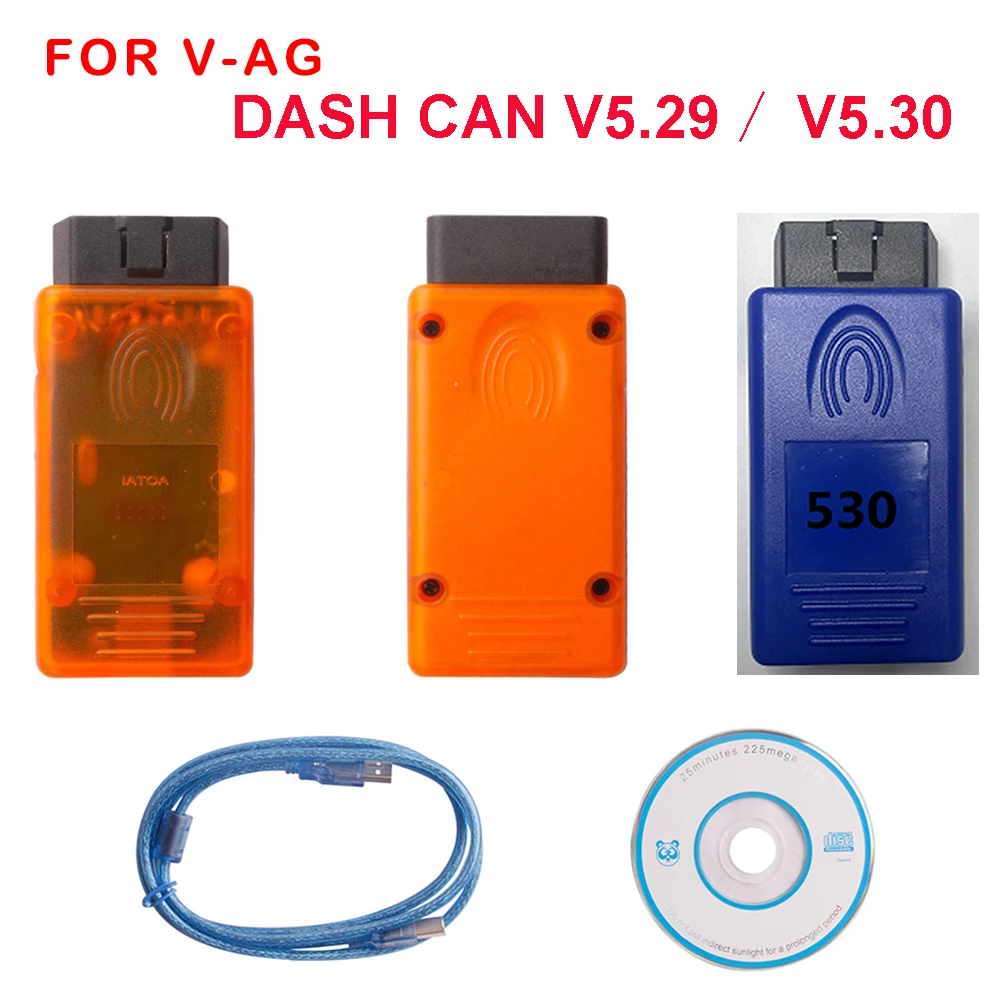 

For VAG DASH CAN V5.29 V5.30 for S-KODA Car Diagnostic Tools Code Scanner Immobilizer EEprom Key Programmer for AU-DI VAGdashCAN