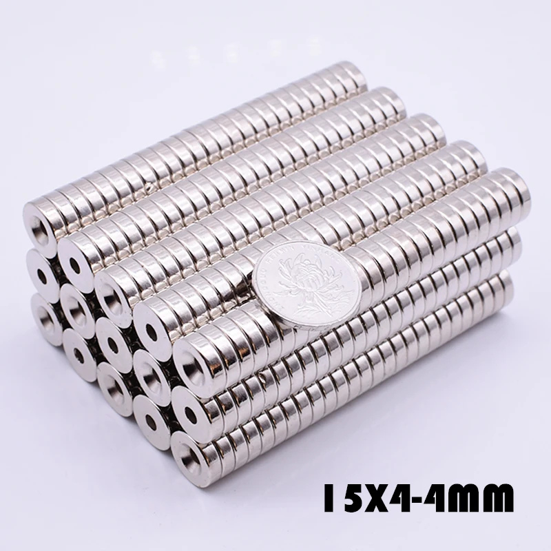 

10Pcs 15x4mm- 4 mm Neodymium Magnets N35 NdFeB Round Super Powerful Strong Permanent Magnetic imanes Rare Earth Magnet Aimant