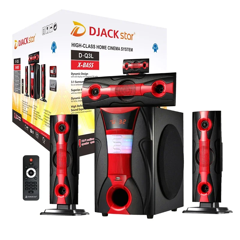 

Новинка 3,1, звуковая система для домашнего кинотеатра DJACK STAR D-Q3L, 12 дюймов, динамики для кинотеатра, профессиональная акустическая система для помещений