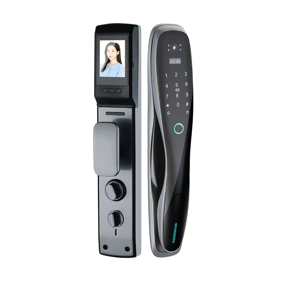 Cheap New Biometric Digital Keyless Electronic Smart Fingerprint Door Lock With Peephole Camera
Cheap New Biometric Digital Keyless Electronic Smart Fingerprint Door Lock With Peephole Camera
