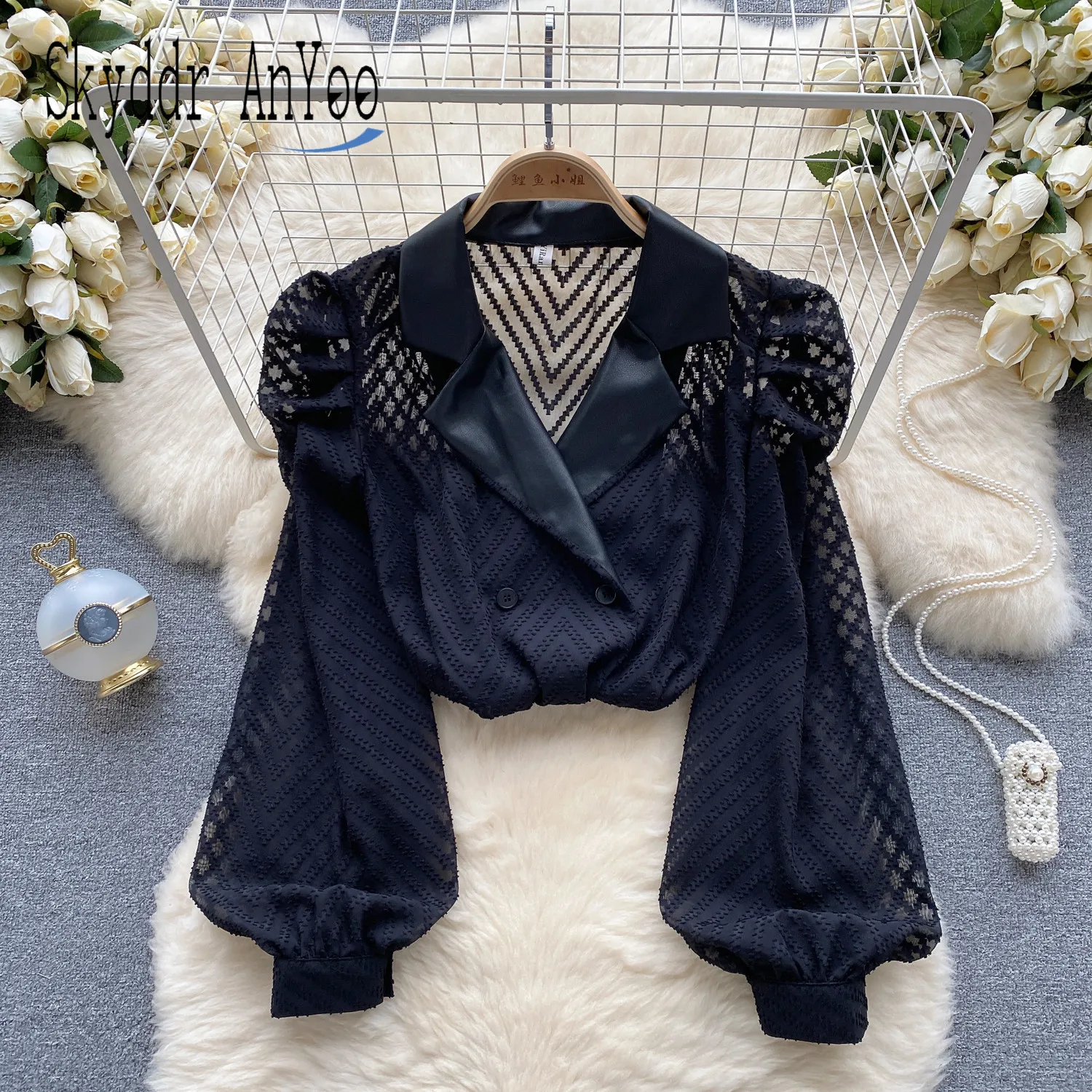 Fashion Woman Blouse 2023 Autumn Blusas Puff Long Sleeve Double Breasted Elegant Shirts & Blouses Fall Clothes For Women
Fashion Woman Blouse 2023 Autumn Blusas Puff Long Sleeve Double Breasted Elegant Shirts & Blouses Fall Clothes For Women