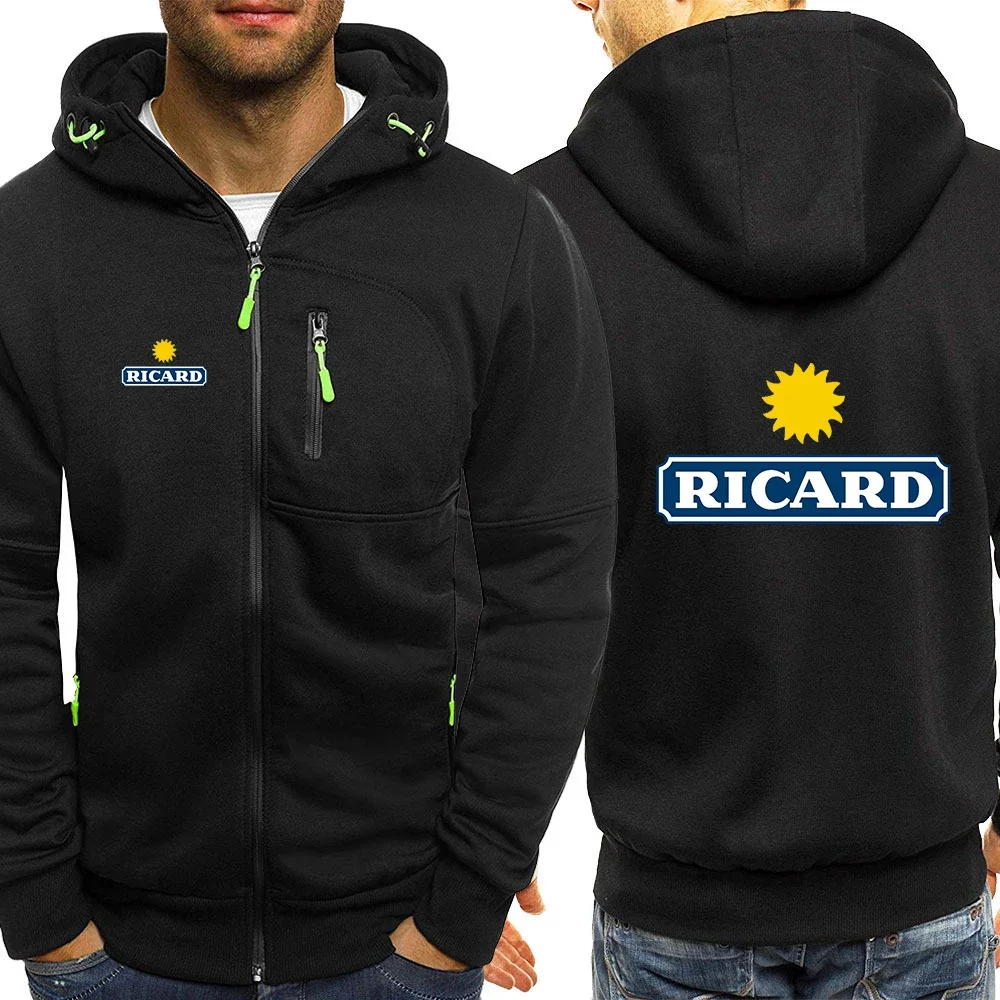 2024 New Men's Printing RICARD Fashion Spring Autumn Solid Color Hoodies Tracksuit Harajuku Long Sleeve Zipper Slim Jackets Coat
2024 New Men's Printing RICARD Fashion Spring Autumn Solid Color Hoodies Tracksuit Harajuku Long Sleeve Zipper Slim Jackets Coat