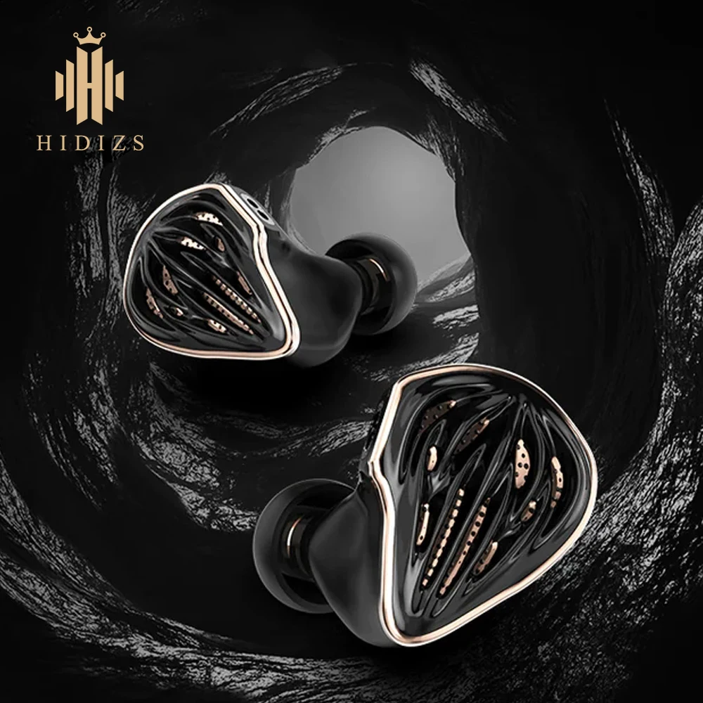 

Hidizs MS5 Best Wried In Ear IEMs HiFi Earphone 5 Units 4BA+1DD Hybrid Hi-Res Monitor with 3.5mm Plug 0.78 2pin Detachable Cable