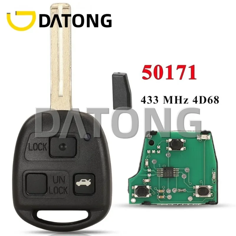 CHANKey для Lexus Fob P/N: 50171 ASK 433 МГц 4D68 чип пульт дистанционного управления автомобильный ключ с 3 кнопками TOY48 Замена необработанного лезвия
CHANKey для Lexus Fob P/N: 50171 ASK 433 МГц 4D68 чип пульт дистанционного управления автомобильный ключ с 3 кнопками TOY48 Замена необработанного лезвия