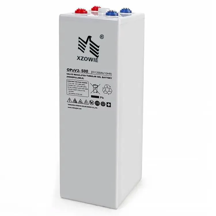 Lead-acid batteries chargeable OPZV 2V 500ah storage power panel tubular deep loop gel battery for solar energy system
Lead-acid batteries chargeable OPZV 2V 500ah storage power panel tubular deep loop gel battery for solar energy system