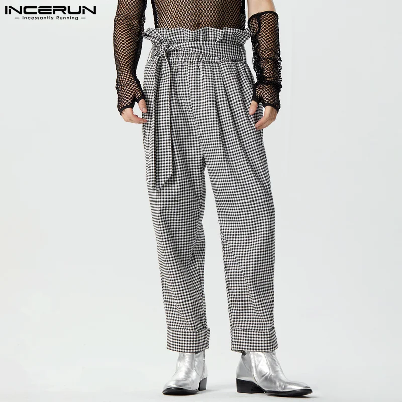 INCERUN 2023 American Style New Men's Trousers Plaid Strap Pleated Design Pant Casual Male All-match Hot Selling Pantalons S-5XL
INCERUN 2023 American Style New Men's Trousers Plaid Strap Pleated Design Pant Casual Male All-match Hot Selling Pantalons S-5XL