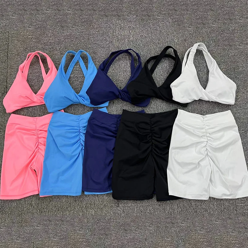 SALSPOR 2PCS Seamless Yoga Suit Women Fitness Set Back V-Waist Cycling Shorts with Running Bra Elastic Slim Activewear
SALSPOR 2PCS Seamless Yoga Suit Women Fitness Set Back V-Waist Cycling Shorts with Running Bra Elastic Slim Activewear